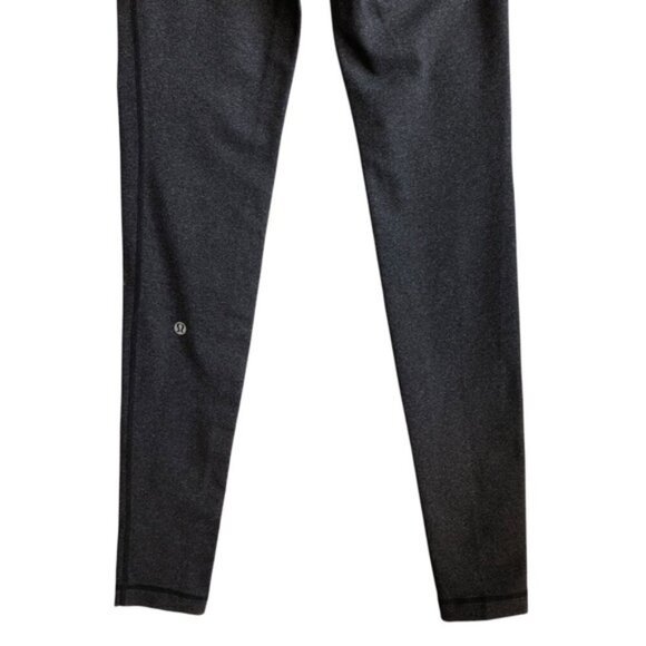 Lululemon Skinny Will Pant Size 4 Heathered Black Grey - Picture 7 of 11